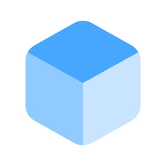 blockchain flat icon
