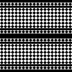 black and white seamless pattern square pattern design geometric