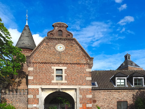 Castle of Schloss Neersen in the city of Willich in Germany
