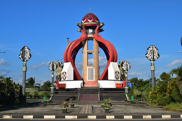 Sampit Peace Monument, a symbol of the end of inter-tribal conflict in Sampit City