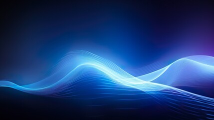 Wave of dots and weave lines. Abstract background. Network connection structure.