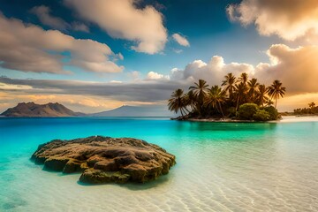 Obraz premium tropical island