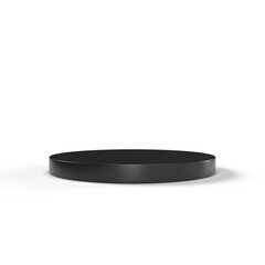 black podium
