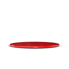 red podium