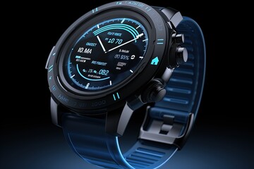 Fototapeta premium 3d realistic smartwatch