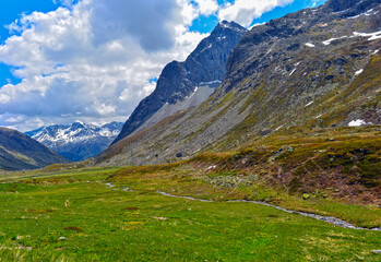 Naklejka premium Albula-Alpen, Graubünden (Schweiz)