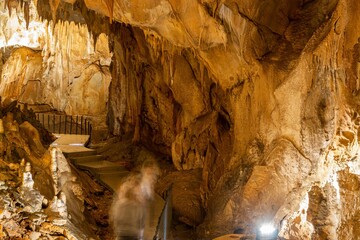 Cerovacke caves, a naturally formed phenomenon located in the Velebit region of Croatia