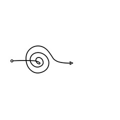 Insane messy line, complicated clew way