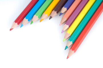 Colored pencils are one of the students' favorite school supplies.