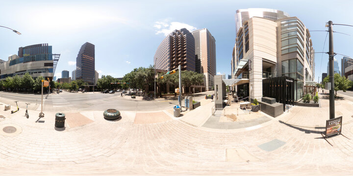 360 equirectangular photo of Fogo De Chao Downtown Austin Texas