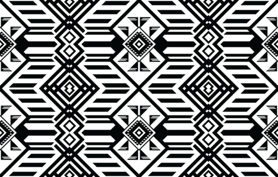 seamless ethnic pattern design.ethnic oriental ikat pattern traditional Design.ethnic oriental pattern traditional Design for background,carpet,clothing,wrapping,fabric,embroider - Powered by Adobe