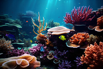 Underwater photography, Marine life, Coral reef, Underwater world, Professional underwater camera, Ocean floor, Sea creatures, Tropical fish, Underwater exploration, Marine biodiversity, Underwater