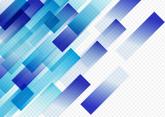 Gradient Line Vector Transparent Background. Blue