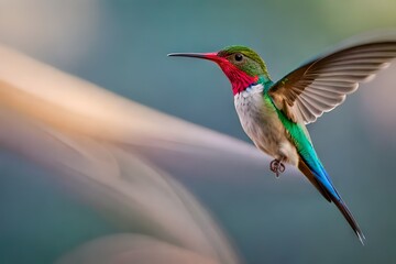 hummingbird in flight