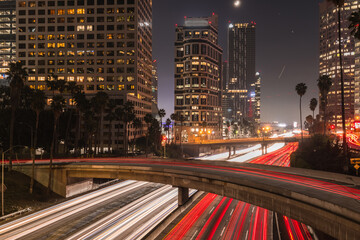 Downtown Los Angeles Skyline at night