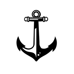 anchor on white background