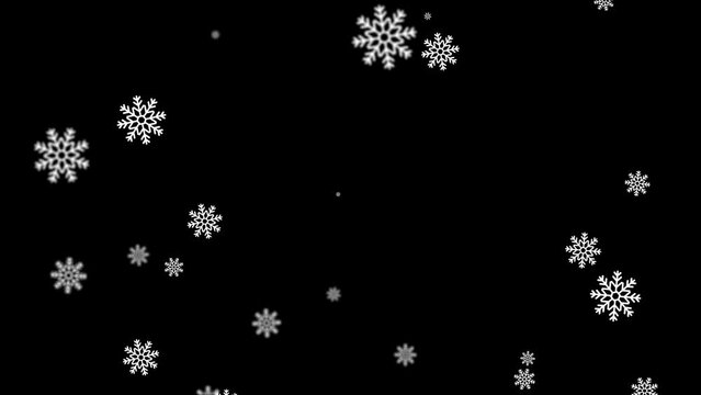 Snow falling on transparent background, merry christmas, Holiday, winter, New Year, snowflake, snow, festive, snowflakes,