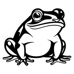 frog vector illustration