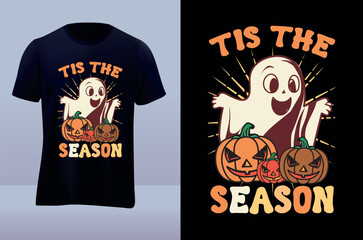 Tis the season Halloween t shirt design