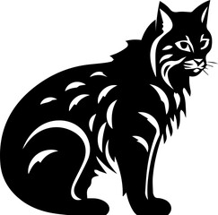 Bobcat flat icon