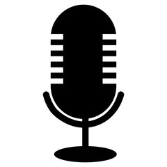 Flat vector music illustration