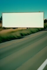 billboard on the side of the road