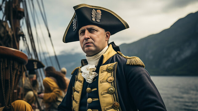 18th Century British Naval Officer