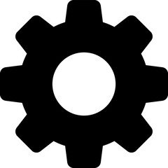 歯車のアイコン（Setting gear icon）