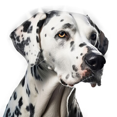 Dalmatian , Isolated On Transparent, PNG, HD