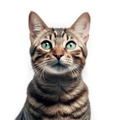 Obraz premium Pixie bob Cat, isolated on transparent, PNG, HD