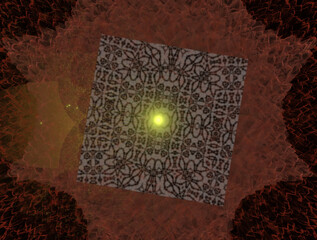 Imaginatory fractal abstract background Image