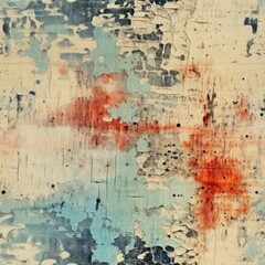 a seamless tileable texture of distressed grunge vintage texture generative AI