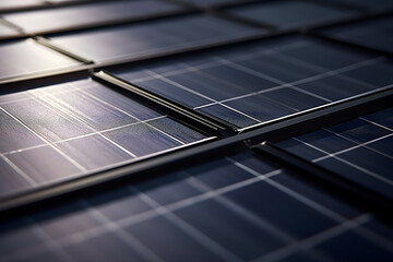 Future of Renewable Energy: Futuristic 3D Visualization of Solar Panels
