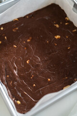 Chocolate macadamia fudge