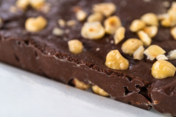 Chocolate hazelnut fudge