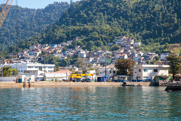 big islandbay in Angra dos Reis in Rio de Janeiro.