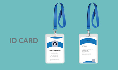 Corporate Id card design template
