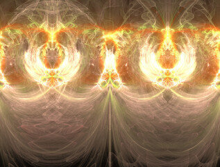 Imaginatory fractal abstract background Image