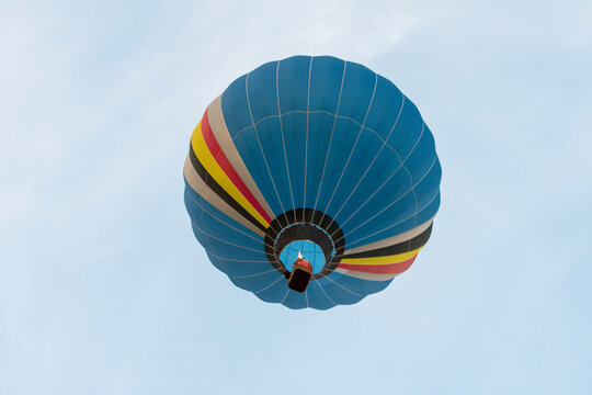 Hot Air Balloon Festival with colorful balloons