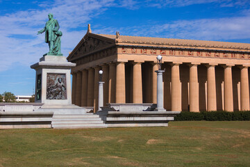 The Parthenon in Centennial Park, in Nashville, Tennessee