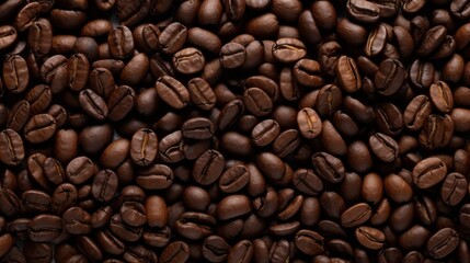 Obraz premium Photo of a pile of coffee bean