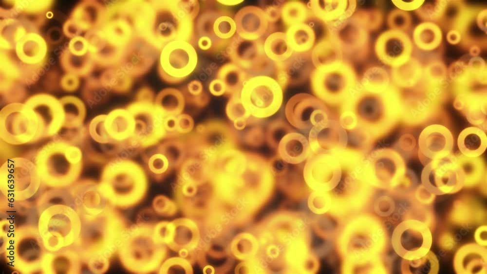 Poster stroke circle particles. computer generated 3d render