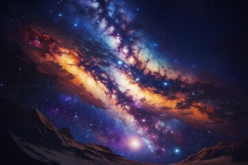 Milky Way Background, Milky Way Wallpaper, Galaxy Background, Space Background, Galaxy Wallpaper, Space Wallpaper, Universe Wallpaper, Ai Generative