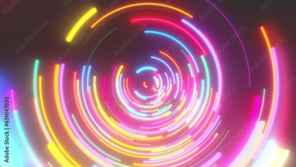 Poster abstract radial lines. computer generated 3d render