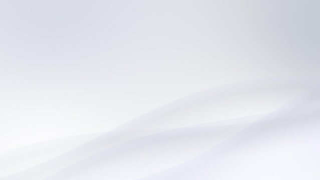white soft wave material. Looping video background.(045_white )