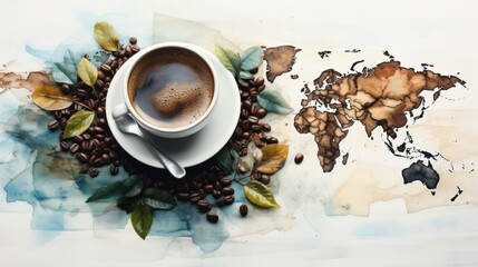 International Coffee Day October 1 Generative AI