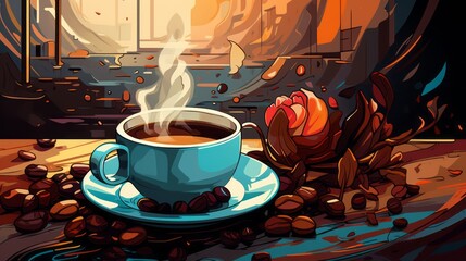 International Coffee Day October 1 Generative AI