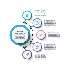 Business data visualization. timeline infographic icons designed for abstract background template milestone element modern diagram process technology digital marketing data presentation chart Vector