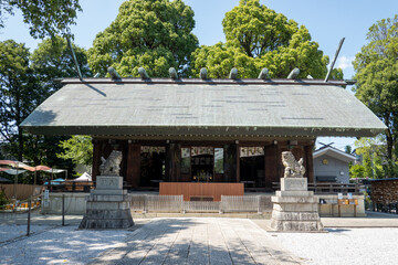 所澤神明社の拝殿