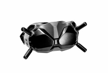 First-Person View goggles on white background